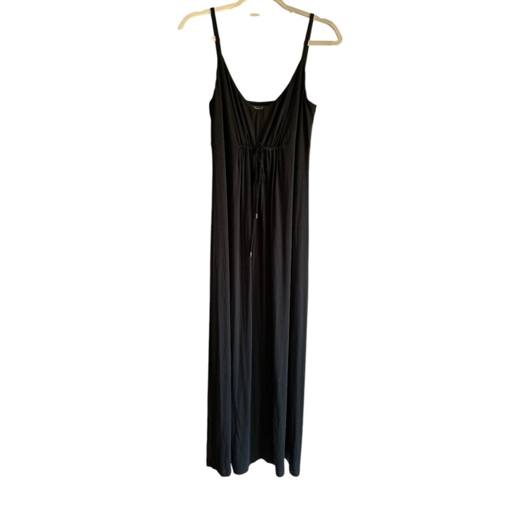 Tommy Bahama Maxi Dress Sz XL Black Beachy Resort Summer